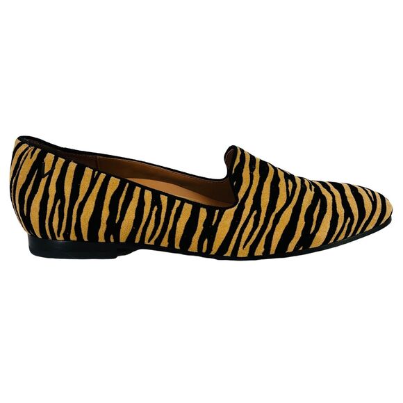 Vionic Willa Tiger Stripe Loafer Slip On Shoes Womens Size 6.5 Black Brown - Picture 3 of 6